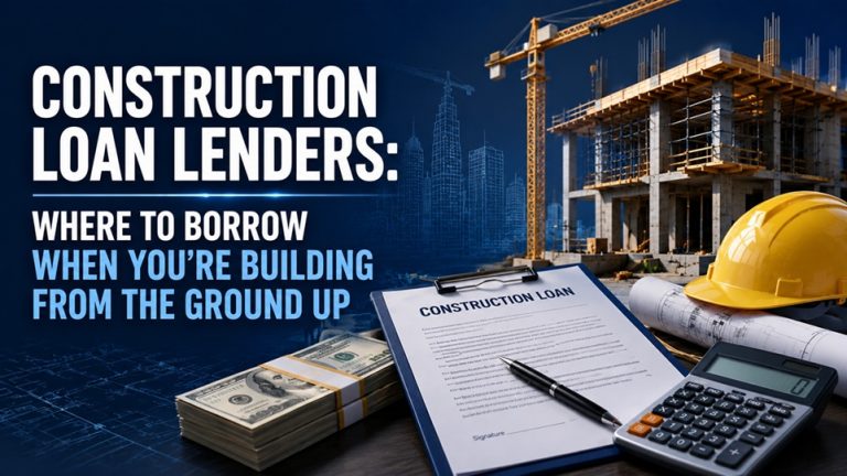 Construction Loan Lenders: Where to Borrow When You’re Building From the Ground Up Construction Loan Lenders