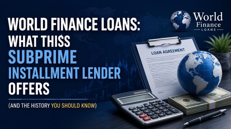 World Finance Loans: What This Subprime Installment Lender Offers (And the History You Should Know) World Finance Loans